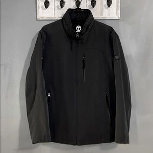 Tumi Tech Jacket w/ Packable Hood - Graphite Gray